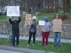 Quarantine Diary 48Walk in Rock Creek Park, Washington DC, with Ruth.——Vigil for social justice with Fabrangen members in front of the Washington Ethical Society7750 16th St. NWWashington DC 20012Shofar blowing by Fran Teplitz and Judy Galat