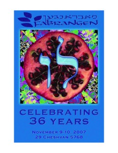 36th Anniversary Booklet Cover